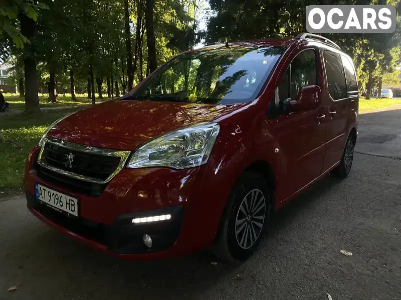 Мінівен Peugeot Partner 2017 1.56 л. Робот обл. Івано-Франківська, Івано-Франківськ - Фото 1/21