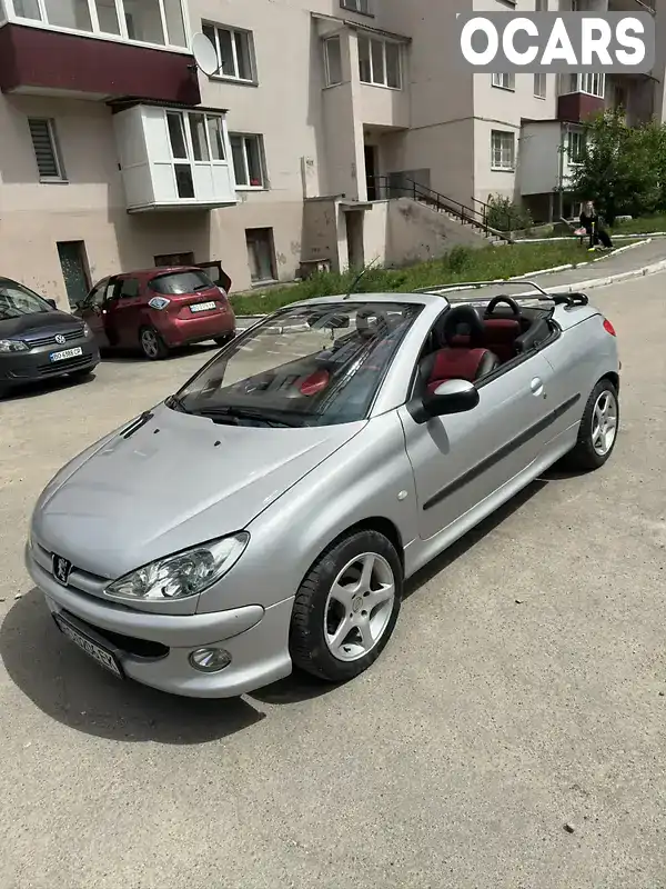 Кабріолет Peugeot 206 2003 1.59 л. Ручна / Механіка обл. Тернопільська, Тернопіль - Фото 1/21