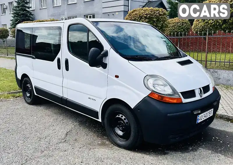 Мінівен Renault Trafic 2005 1.87 л. Ручна / Механіка обл. Закарпатська, Мукачево - Фото 1/6