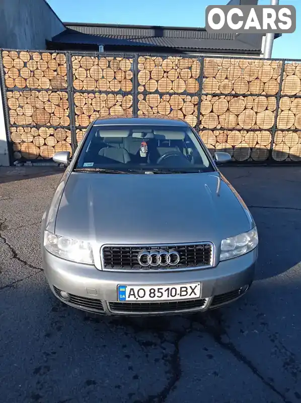 Седан Audi A4 2003 1.9 л. Ручна / Механіка обл. Закарпатська, Виноградів - Фото 1/19