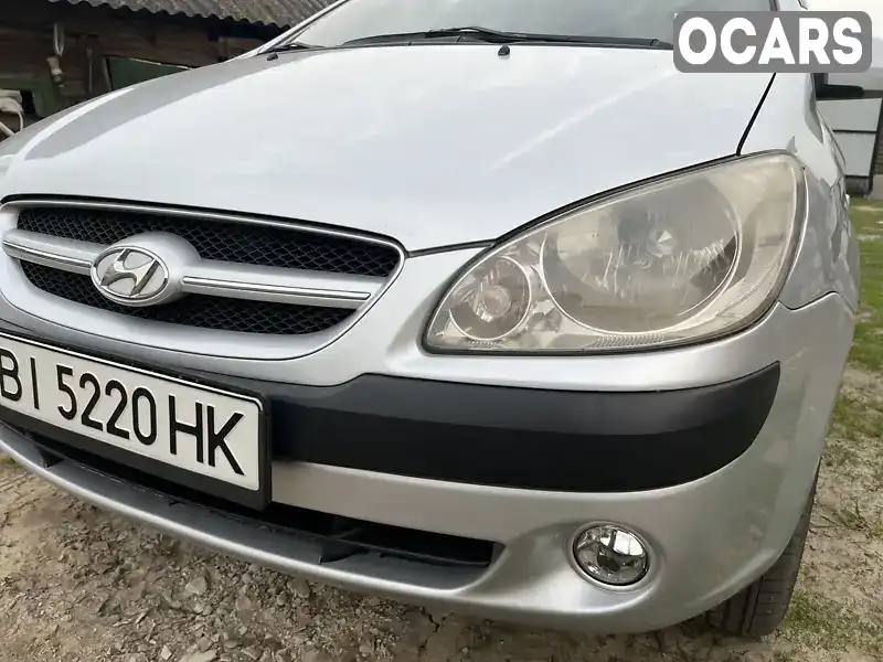 Хетчбек Hyundai Getz 2006 1.4 л. Автомат обл. Полтавська, Полтава - Фото 1/16