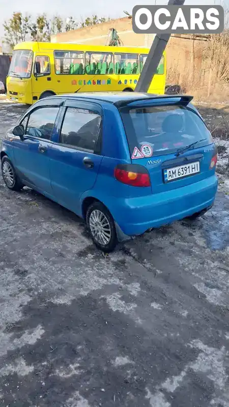 Хетчбек Daewoo Matiz 2009 0.8 л. Ручна / Механіка обл. Житомирська, Коростишів - Фото 1/4