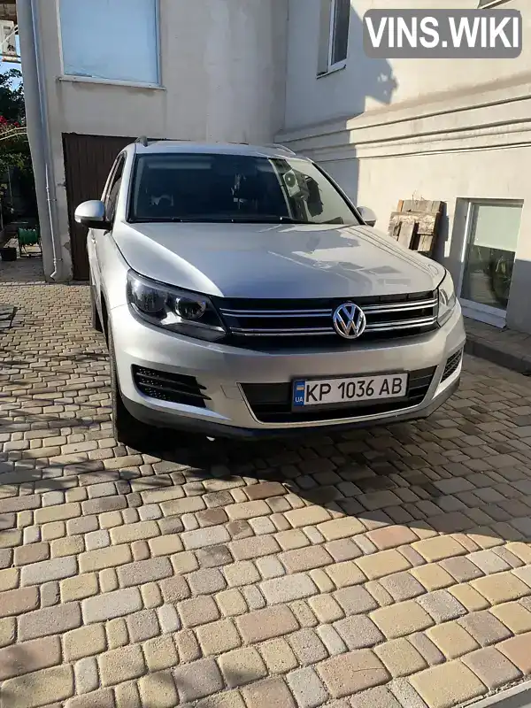 Внедорожник / Кроссовер Volkswagen Tiguan 2017 1.98 л. Автомат обл. Запорожская, Запорожье - Фото 1/14