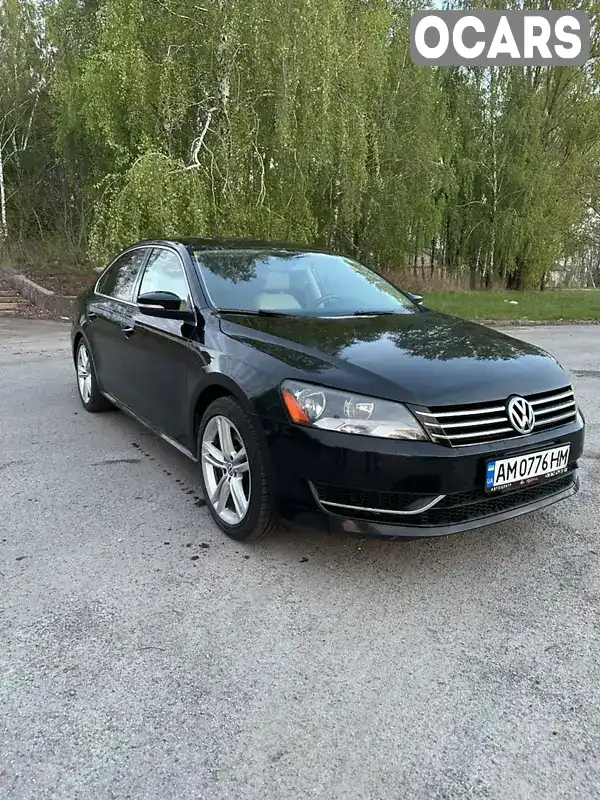 Седан Volkswagen Passat 2013 2.48 л. Автомат обл. Житомирська, Чуднів - Фото 1/16