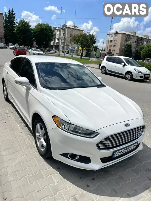 Седан Ford Fusion 2014 2.5 л. Автомат обл. Житомирская, Звягель - Фото 1/19