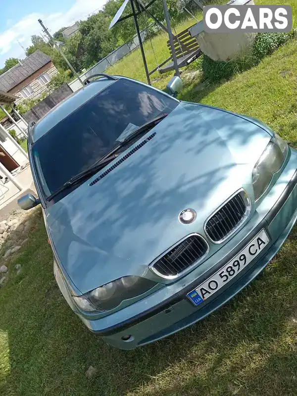 Универсал BMW 3 Series 2003 2 л. Ручная / Механика обл. Закарпатская, Тячев - Фото 1/5