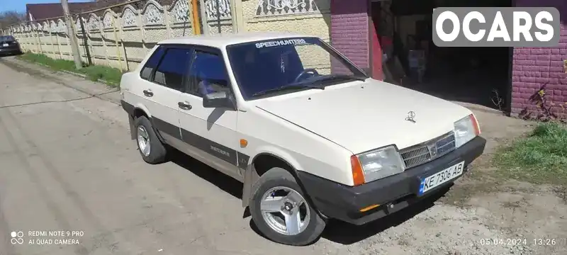 Седан ВАЗ / Lada 21099 1996 1.5 л. Ручна / Механіка обл. Дніпропетровська, Жовті Води - Фото 1/8