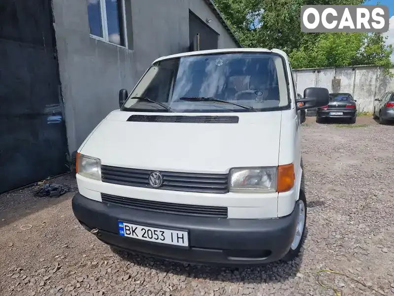 Мінівен Volkswagen Transporter 1998 1.9 л. Ручна / Механіка обл. Тернопільська, Кременець - Фото 1/21