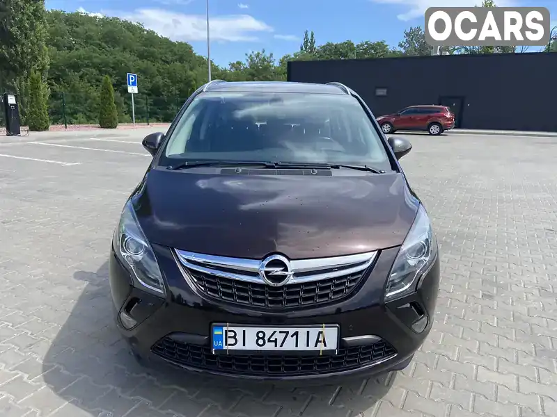 Мінівен Opel Zafira 2012 1.36 л. Ручна / Механіка обл. Полтавська, Кременчук - Фото 1/12