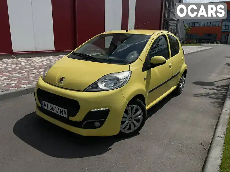 Хетчбек Peugeot 107 2012 1 л. Автомат обл. Дніпропетровська, Дніпро (Дніпропетровськ) - Фото 1/21