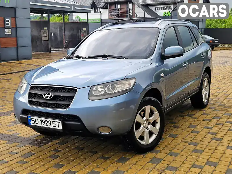 Позашляховик / Кросовер Hyundai Santa FE 2007 2.19 л. Автомат обл. Тернопільська, Підволочиськ - Фото 1/18