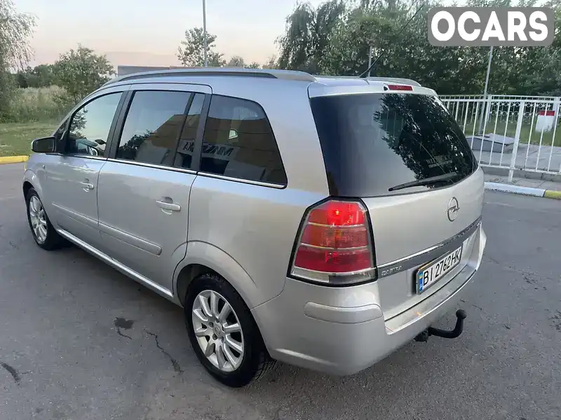 Мінівен Opel Zafira 2006 1.91 л. Автомат обл. Полтавська, Полтава - Фото 1/21