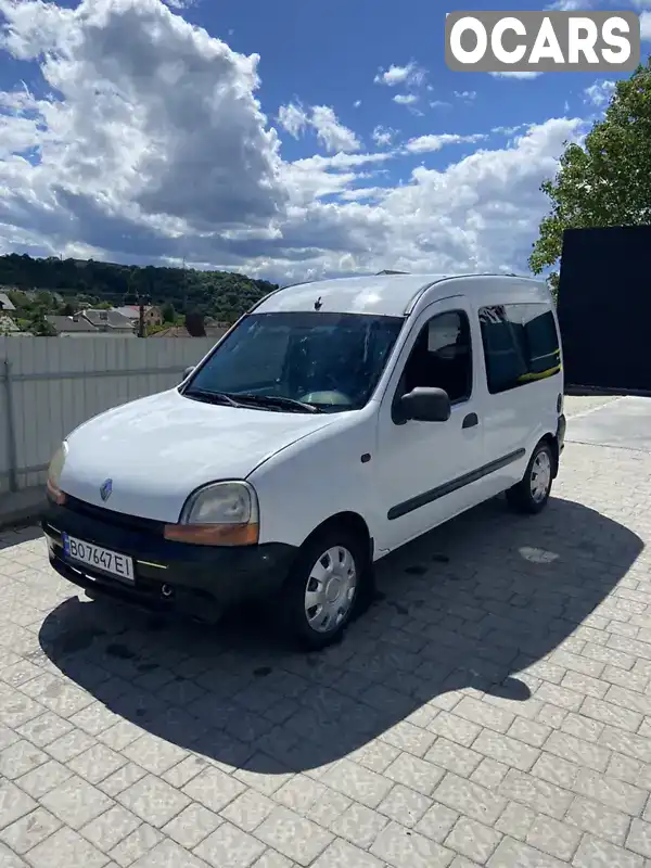 Мінівен Renault Kangoo 2000 1.87 л. Ручна / Механіка обл. Тернопільська, Бучач - Фото 1/10