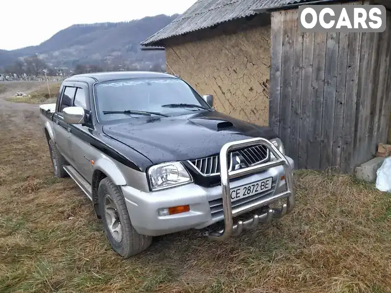 Пикап Mitsubishi L 200 2006 2.5 л. Автомат обл. Черновицкая, Путила - Фото 1/5