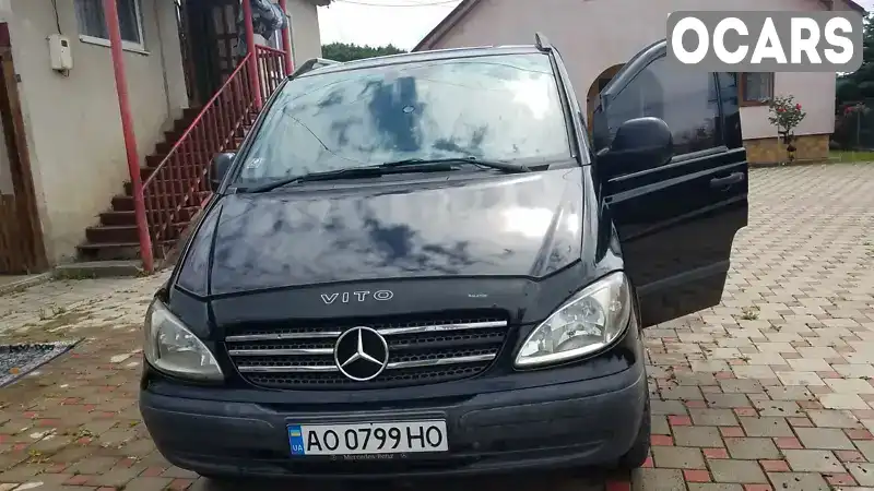 Мінівен Mercedes-Benz Vito 2008 2.15 л. Ручна / Механіка обл. Закарпатська, Ужгород - Фото 1/10