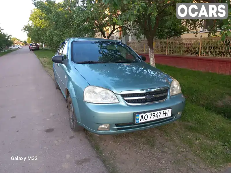 Седан Chevrolet Lacetti 2007 1.6 л. Ручна / Механіка обл. Закарпатська, Ужгород - Фото 1/11