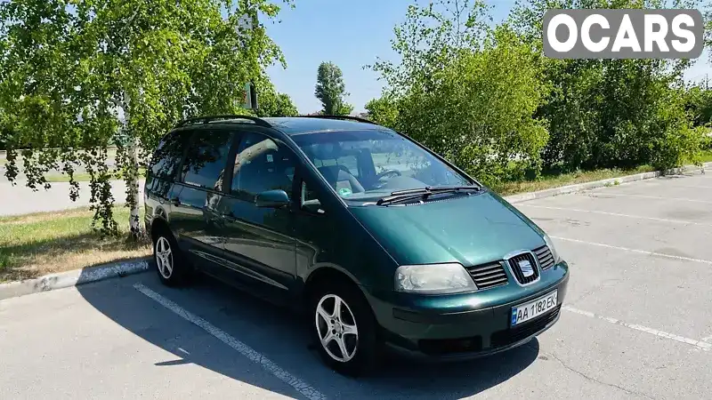 Мінівен SEAT Alhambra 2002 1.98 л. Ручна / Механіка обл. Запорізька, Запоріжжя - Фото 1/13