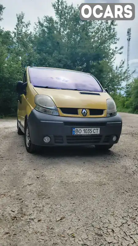 Мінівен Renault Trafic 2001 1.9 л. Ручна / Механіка обл. Тернопільська, Кременець - Фото 1/21