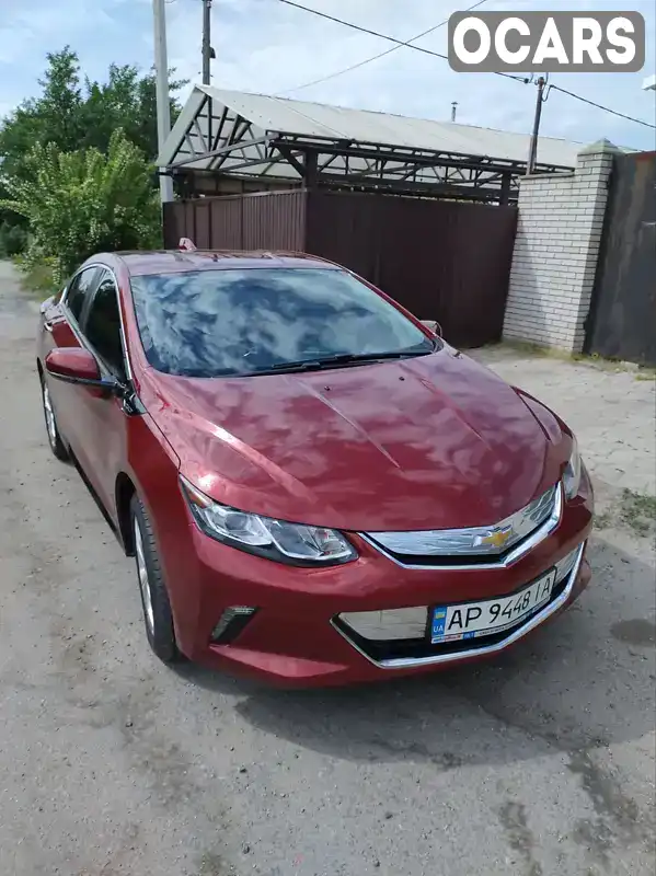 Хетчбек Chevrolet Volt 2016 1.5 л. Автомат обл. Запорізька, Запоріжжя - Фото 1/12