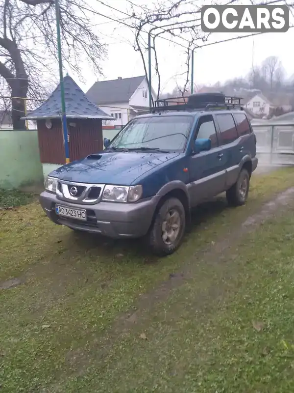 Внедорожник / Кроссовер Nissan Terrano 2002 2.95 л. Ручная / Механика обл. Закарпатская, Тячев - Фото 1/10