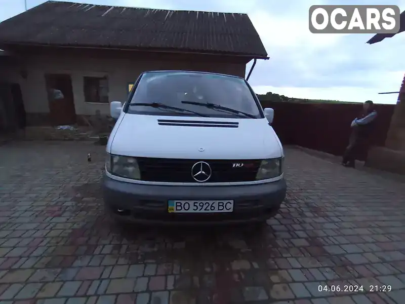 Мінівен Mercedes-Benz Vito 2002 2.15 л. Ручна / Механіка обл. Тернопільська, Підгайці - Фото 1/15