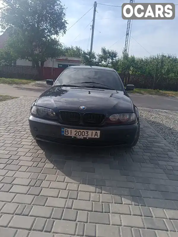 Седан BMW 3 Series 2003 1.8 л. Ручна / Механіка обл. Полтавська, Чутове - Фото 1/12