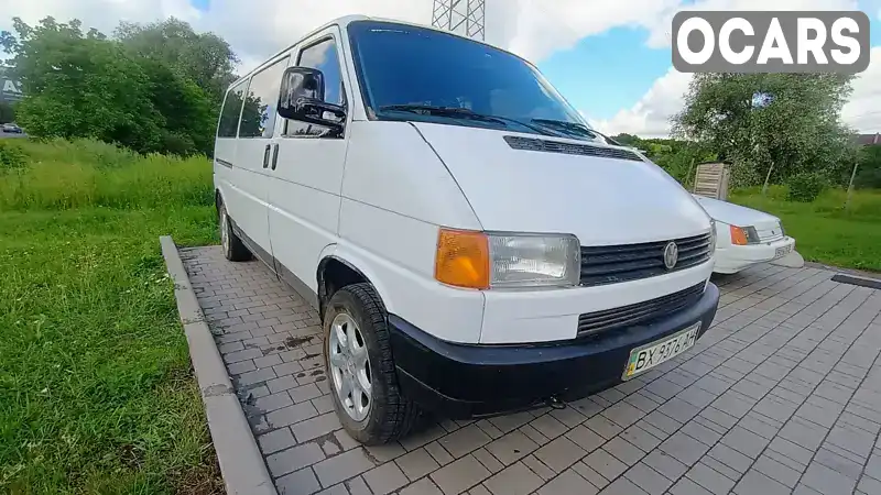 Мінівен Volkswagen Transporter 1994 2.4 л. Ручна / Механіка обл. Хмельницька, Хмельницький - Фото 1/21