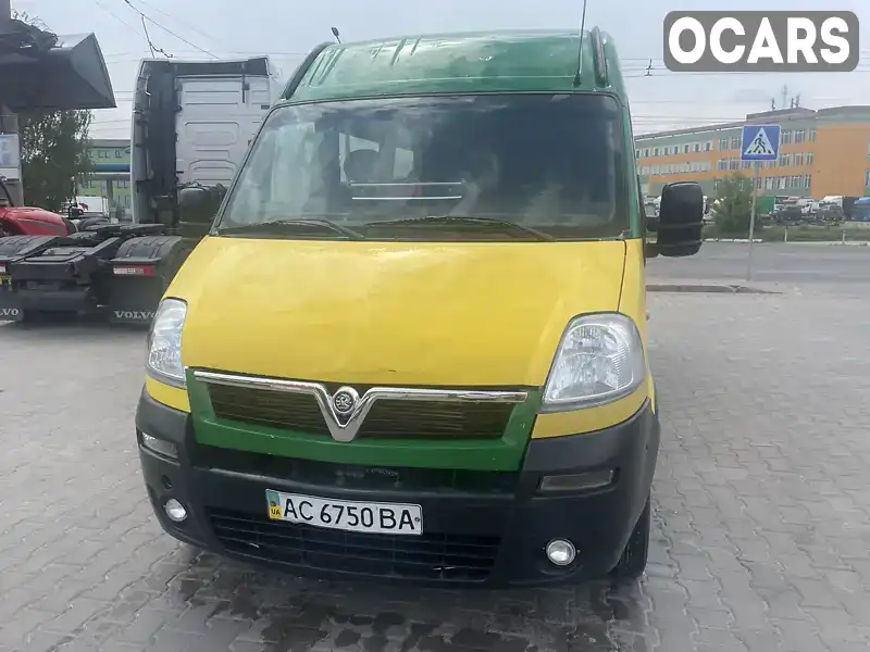 Мікроавтобус Opel Movano 2006 2.46 л. Ручна / Механіка обл. Волинська, Луцьк - Фото 1/10