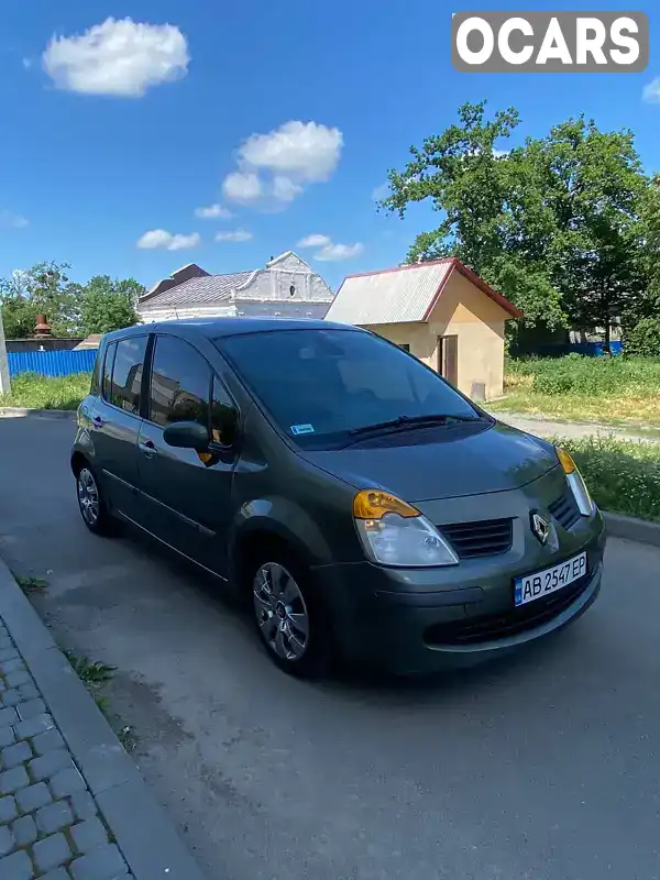 Хетчбек Renault Modus 2004 1.46 л. Ручна / Механіка обл. Вінницька, Іллінці - Фото 1/14