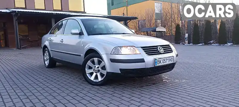 Седан Volkswagen Passat 2002 1.98 л. Ручна / Механіка обл. Львівська, Славське - Фото 1/11