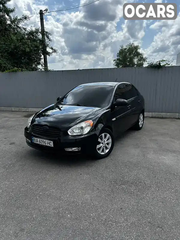 Седан Hyundai Accent 2007 1.4 л. Ручна / Механіка обл. Кіровоградська, Кропивницький (Кіровоград) - Фото 1/11