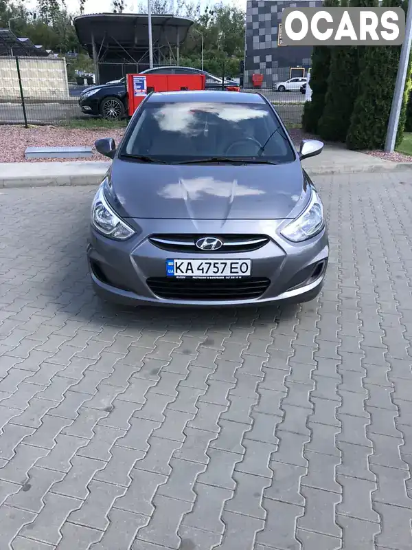 Седан Hyundai Accent 2014 1.59 л. Автомат обл. Київська, Київ - Фото 1/10