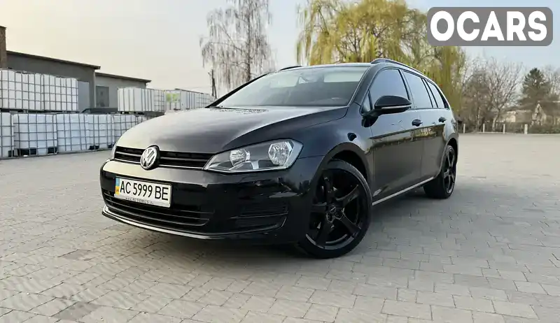 Універсал Volkswagen Golf 2014 1.97 л. Ручна / Механіка обл. Волинська, Володимир-Волинський - Фото 1/21