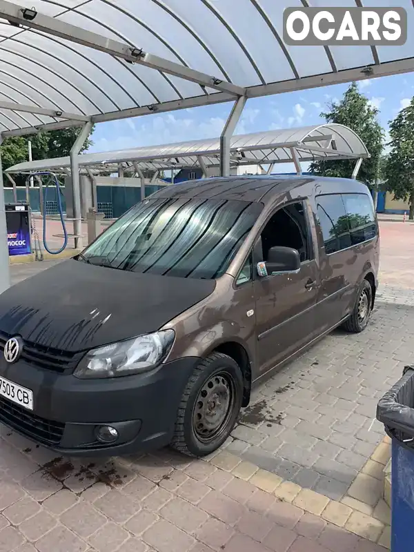 Мінівен Volkswagen Caddy 2013 2 л. Ручна / Механіка обл. Полтавська, Полтава - Фото 1/21