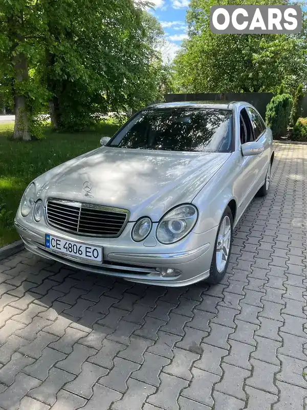 Седан Mercedes-Benz E-Class 2002 2.7 л. Автомат обл. Чернівецька, Новоселиця - Фото 1/21