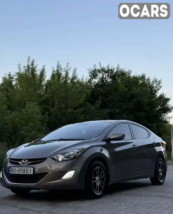 Седан Hyundai Elantra 2012 1.6 л. Ручна / Механіка обл. Тернопільська, Підволочиськ - Фото 1/21