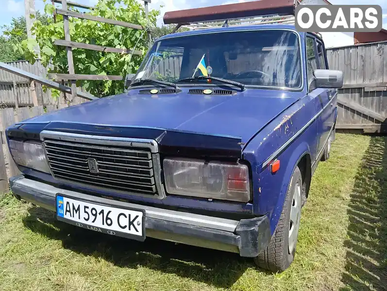 Седан ВАЗ / Lada 2105 1989 1.3 л. Ручна / Механіка обл. Житомирська, Малин - Фото 1/11