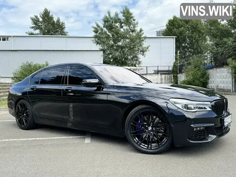 Седан BMW 7 Series 2017 4.39 л. Автомат обл. Київська, Київ - Фото 1/21