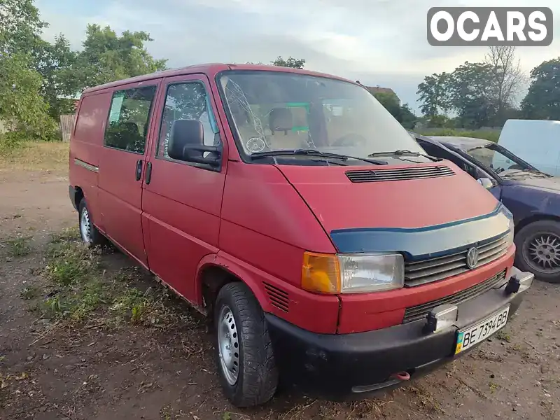 Мінівен Volkswagen Transporter 1996 2.46 л. обл. Миколаївська, Первомайськ - Фото 1/11