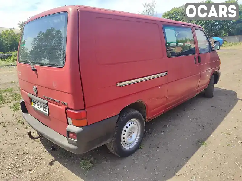 WV1ZZZ70ZTH245546 Volkswagen Transporter 1996 Минивэн 2.46 л. Фото 5