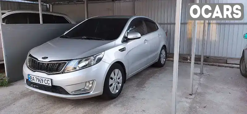 Седан Kia Rio 2012 1.59 л. Автомат обл. Кіровоградська, Кропивницький (Кіровоград) - Фото 1/21