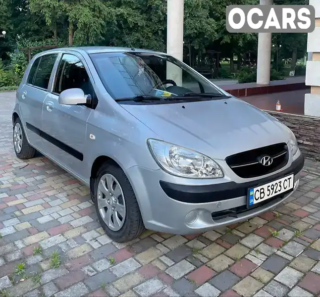 Хетчбек Hyundai Getz 2010 1.4 л. Ручна / Механіка обл. Чернігівська, Ічня - Фото 1/13