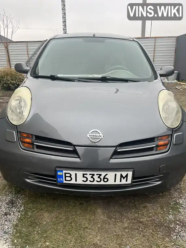 Хетчбек Nissan Micra 2004 1.24 л. Автомат обл. Полтавська, Кременчук - Фото 1/15