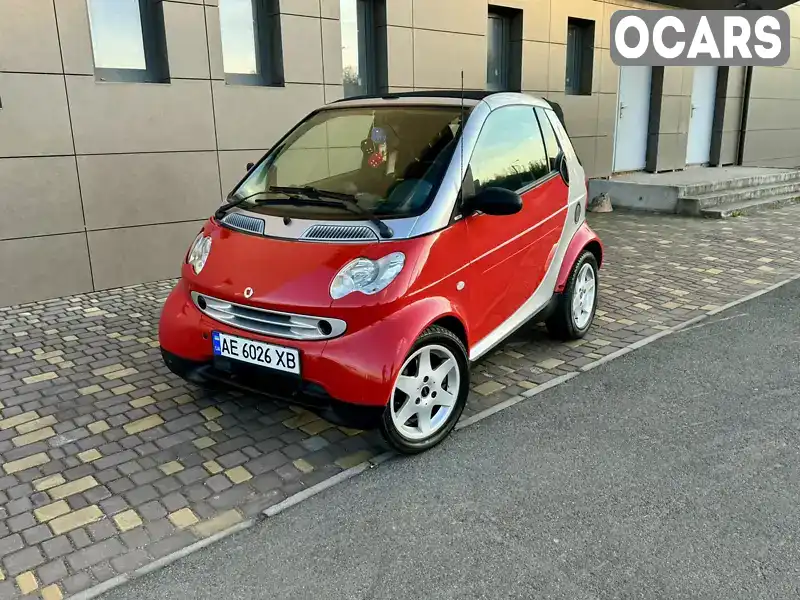 Кабріолет Smart Fortwo 2002 0.6 л. Автомат обл. Дніпропетровська, Кривий Ріг - Фото 1/7