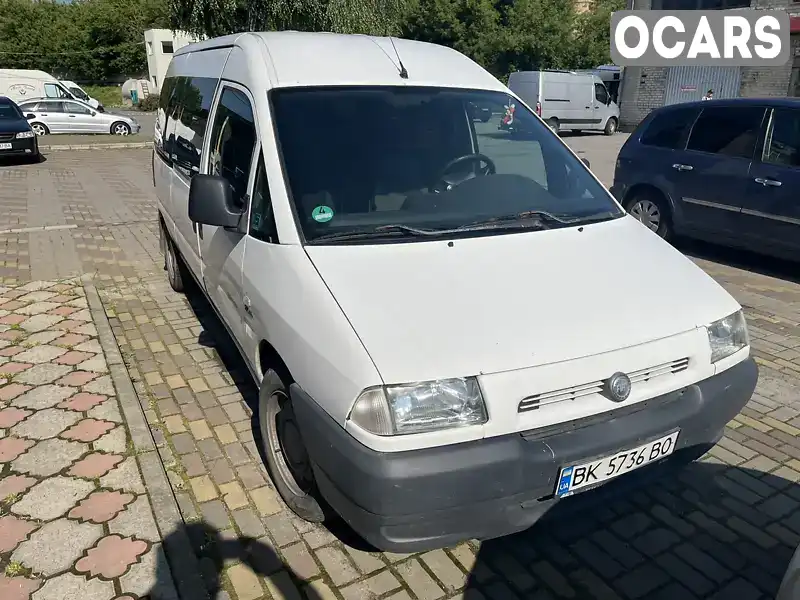 Минивэн Fiat Scudo 2002 2 л. Ручная / Механика обл. Ровенская, Ровно - Фото 1/13