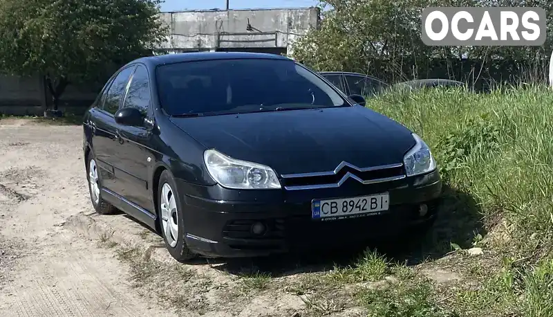 Седан Citroen C5 2005 2 л. Ручна / Механіка обл. Чернігівська, Чернігів - Фото 1/5