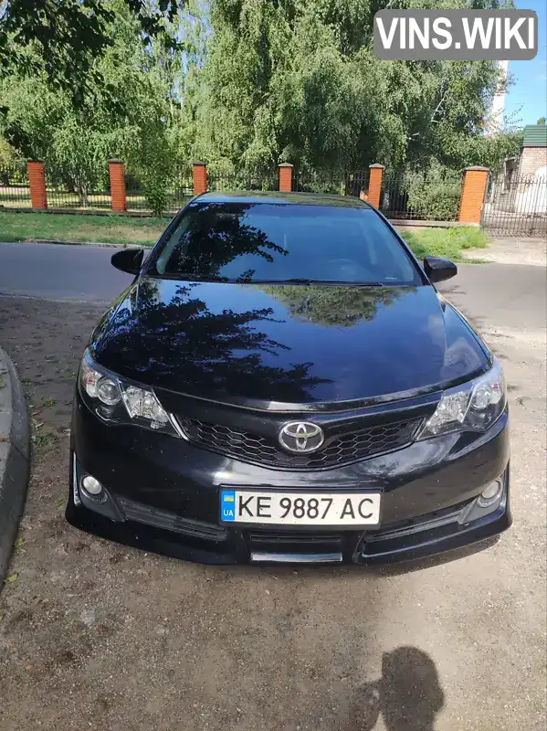 Седан Toyota Camry 2012 2.49 л. Автомат обл. Днепропетровская, Каменское (Днепродзержинск) - Фото 1/19