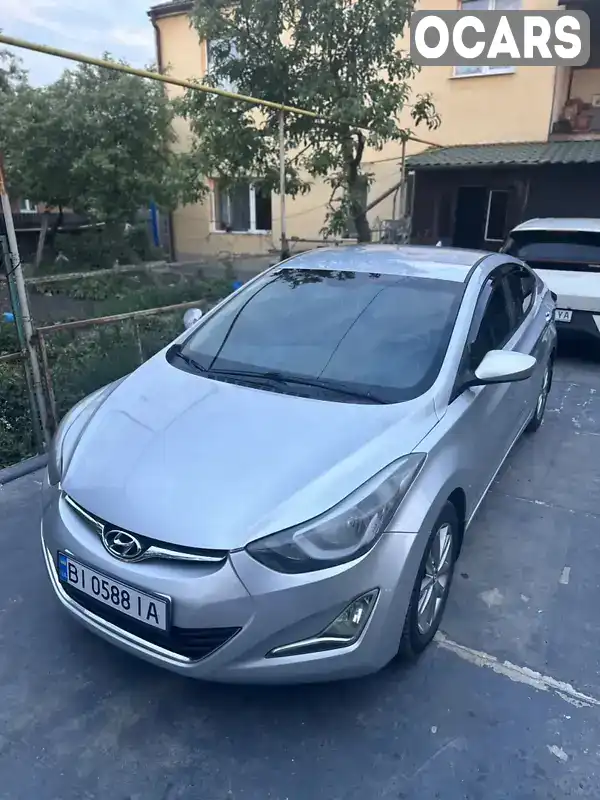 Седан Hyundai Elantra 2013 1.8 л. Автомат обл. Полтавська, Машівка - Фото 1/11