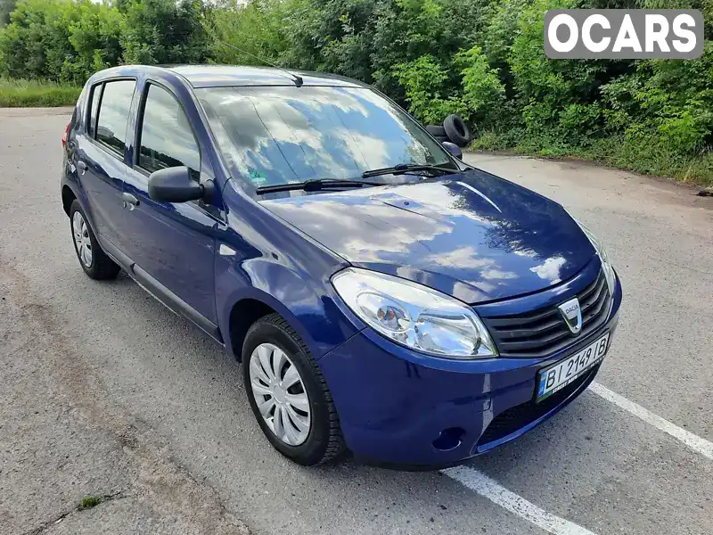 Хэтчбек Dacia Sandero 2008 1.4 л. Ручная / Механика обл. Полтавская, Полтава - Фото 1/21