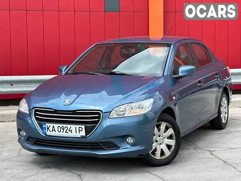 Седан Peugeot 301 2015 1.56 л. Ручная / Механика обл. Киевская, Киев - Фото 1/21